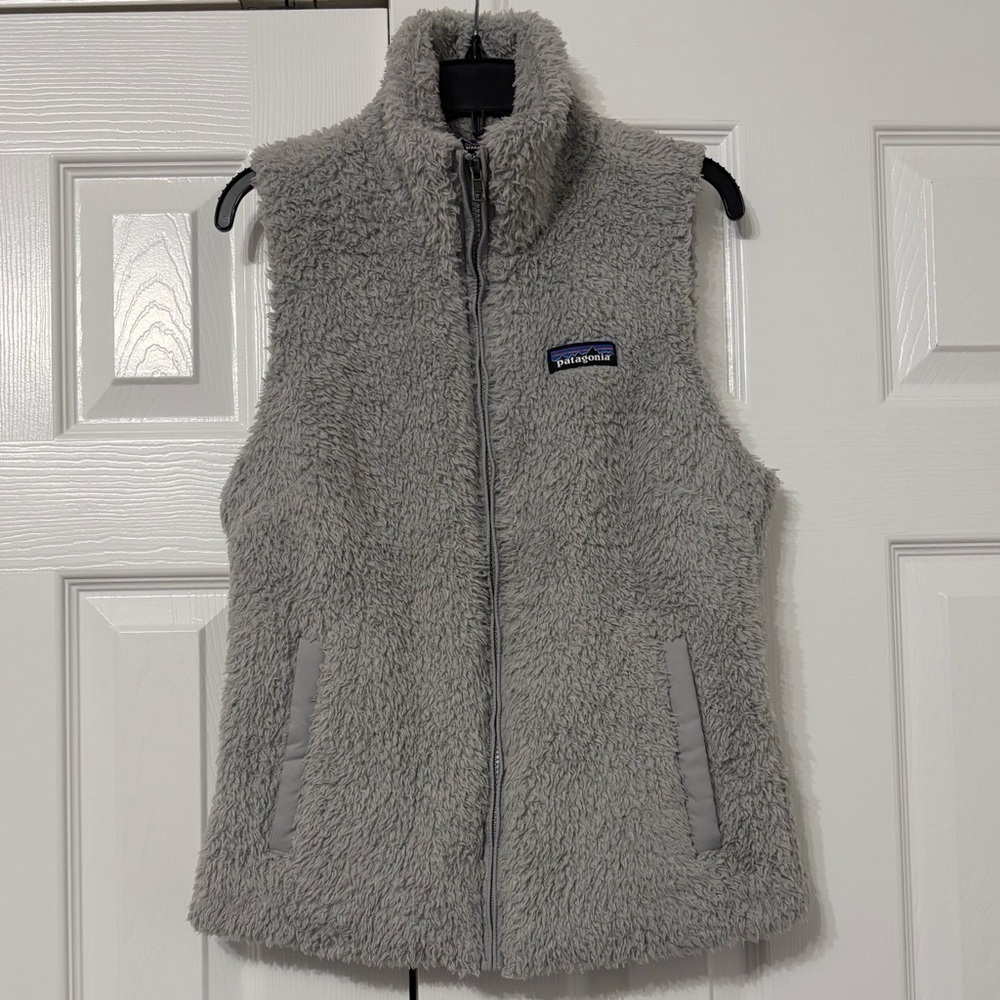 Patagonia Los Gatos Women's Fleece Vest In Gray Size Small